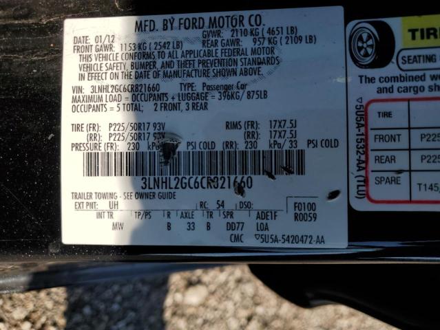 Photo 11 VIN: 3LNHL2GC6CR821660 - LINCOLN MKZ 