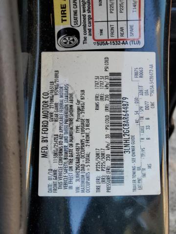 Photo 9 VIN: 3LNHL2GC8AR644879 - LINCOLN MKZ 