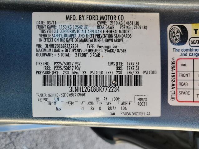 Photo 11 VIN: 3LNHL2GC8BR772234 - LINCOLN MKZ 