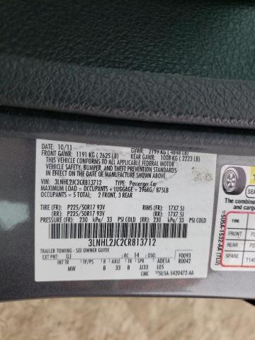 Photo 9 VIN: 3LNHL2JC2CR813712 - LINCOLN MKZ 