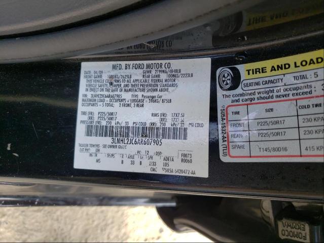 Photo 9 VIN: 3LNHL2JC6AR607905 - LINCOLN MKZ 