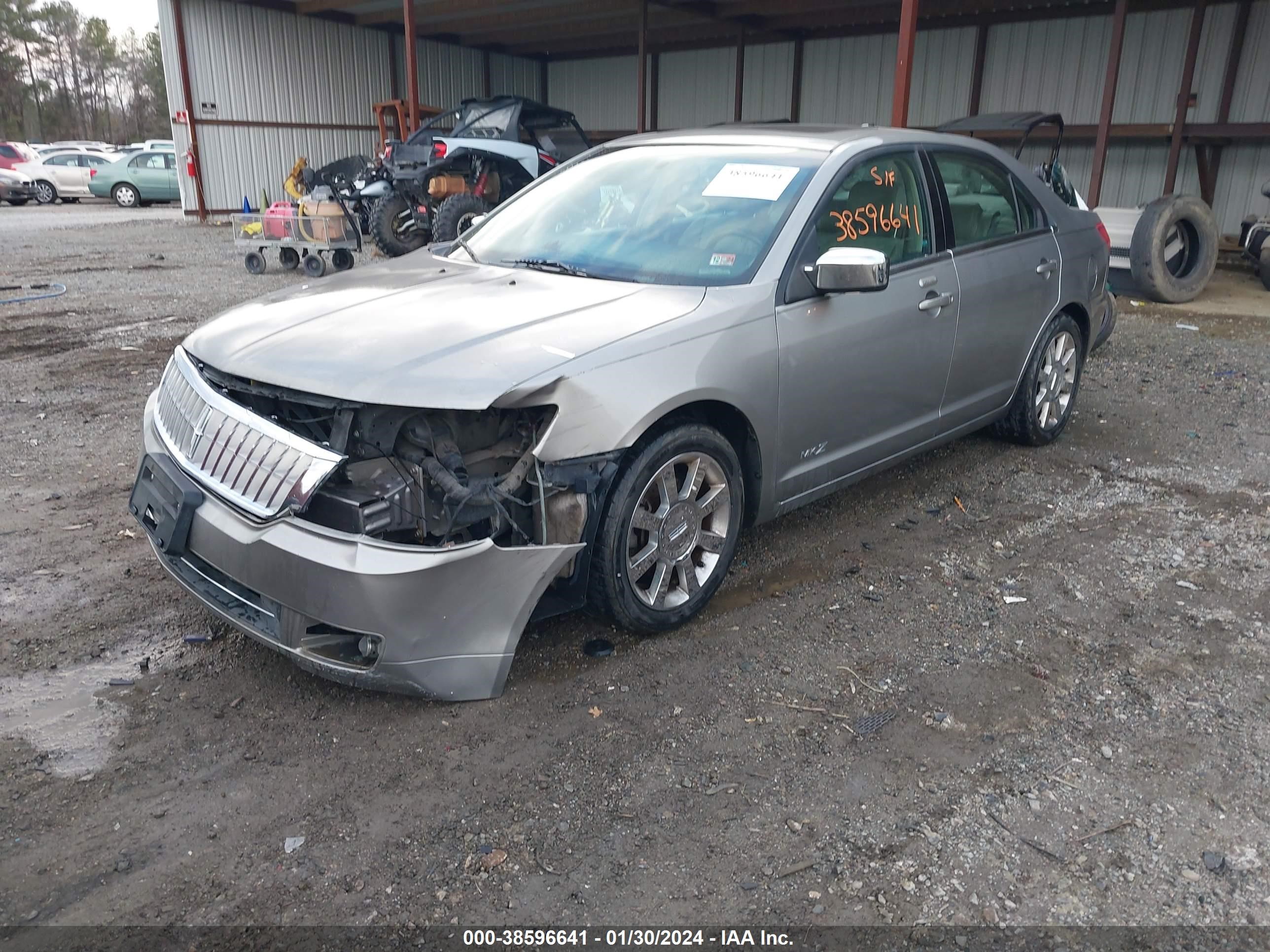 Photo 1 VIN: 3LNHM26T08R639684 - LINCOLN MKZ 