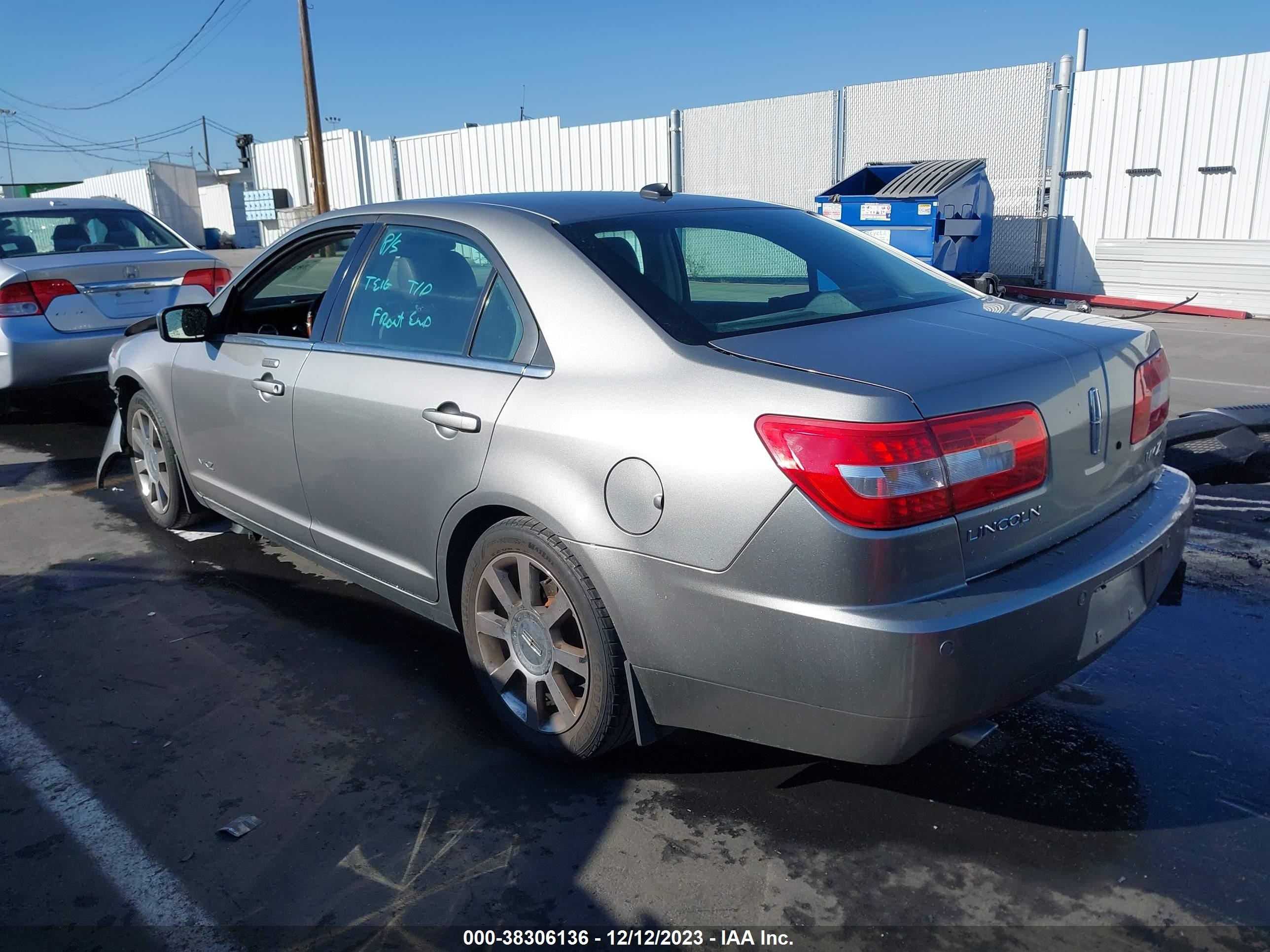 Photo 2 VIN: 3LNHM26T28R647611 - LINCOLN MKZ 