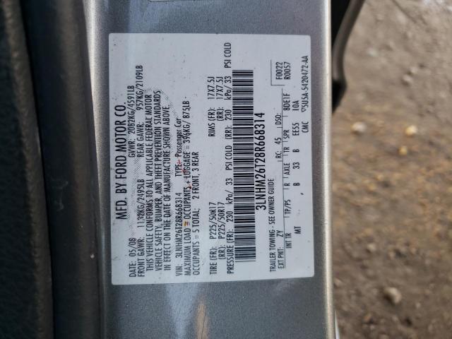 Photo 11 VIN: 3LNHM26T28R668314 - LINCOLN MKZ 