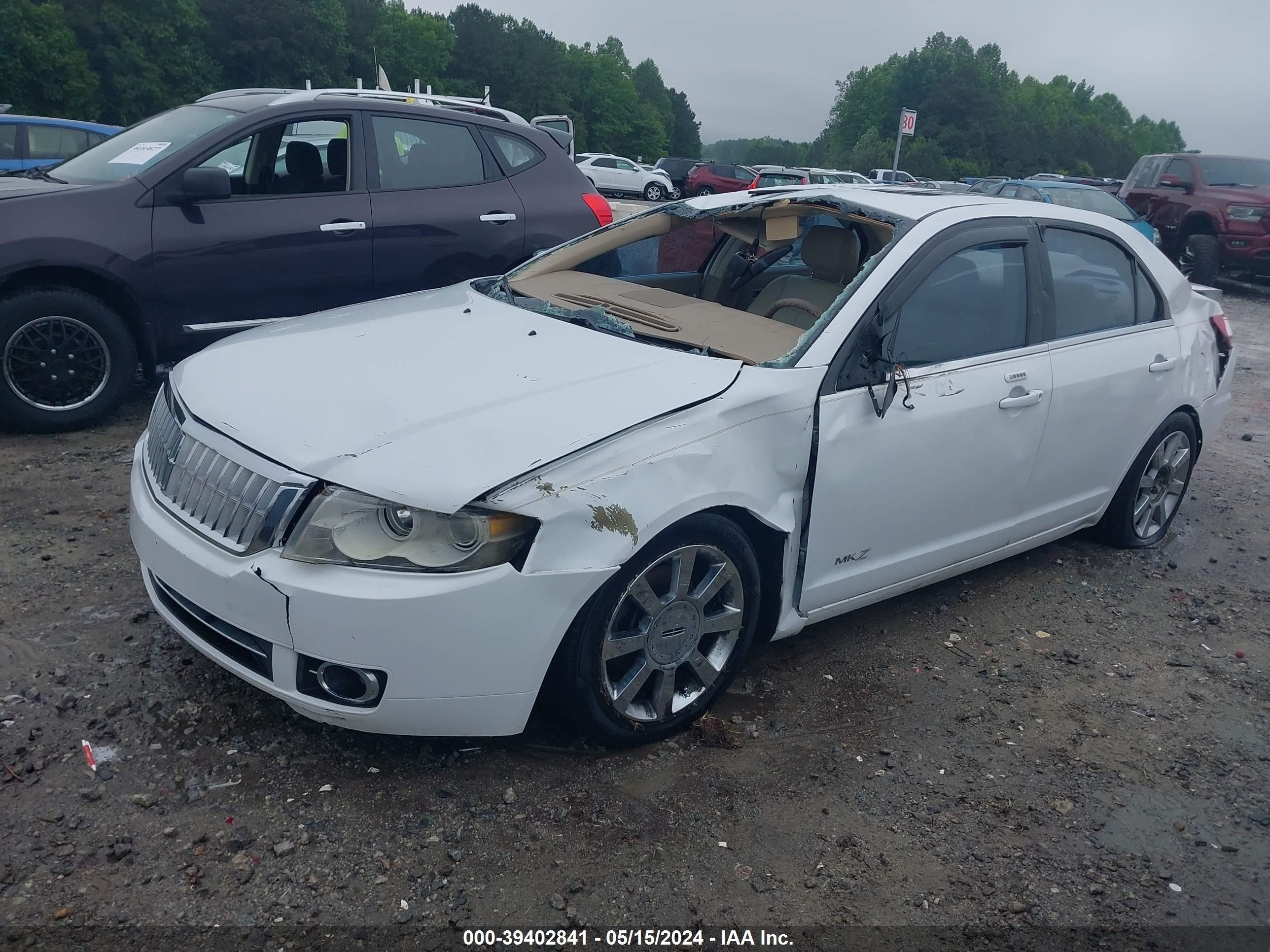 Photo 1 VIN: 3LNHM26T47R640271 - LINCOLN MKZ 