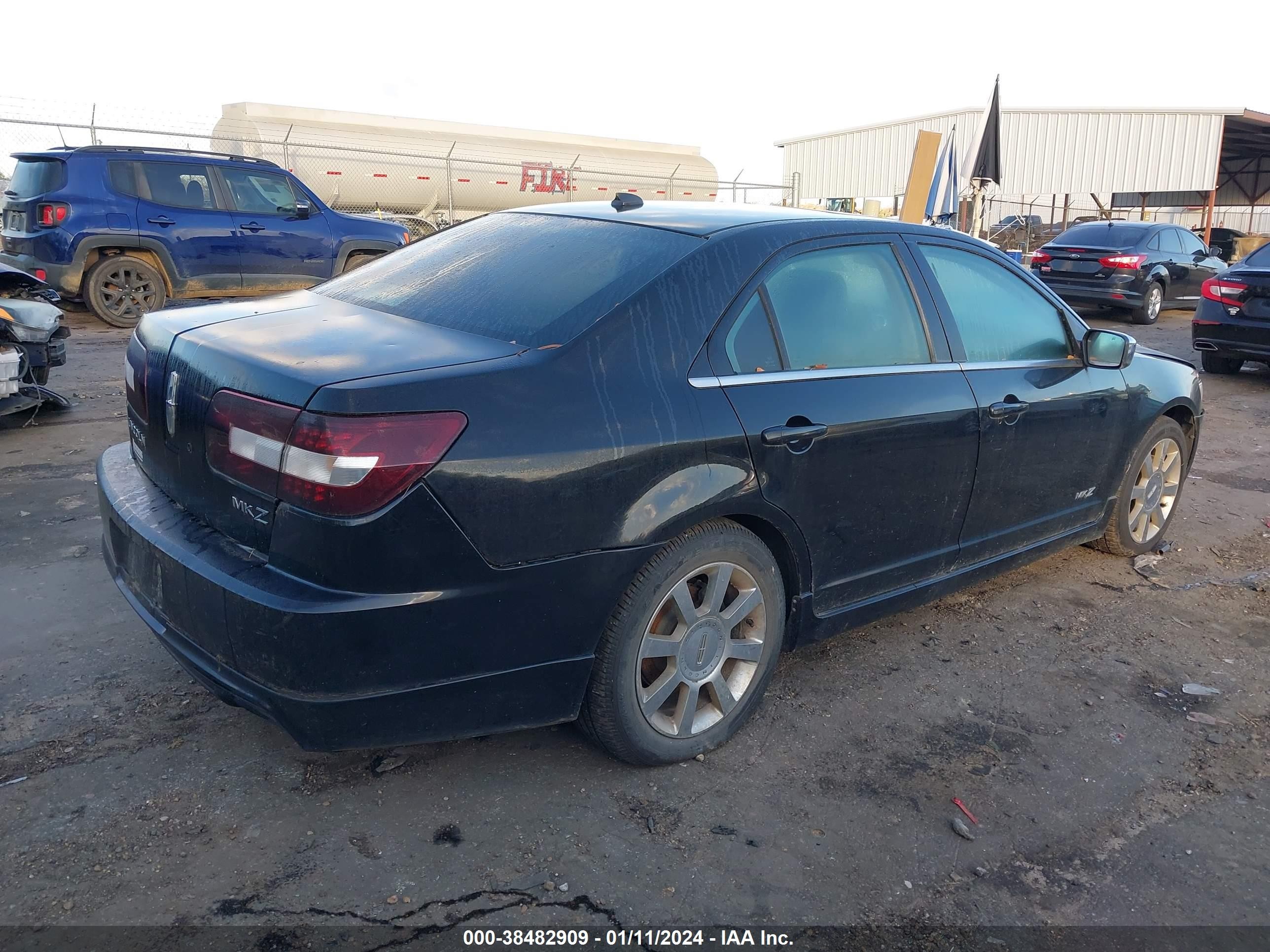 Photo 3 VIN: 3LNHM26T47R649777 - LINCOLN MKZ 