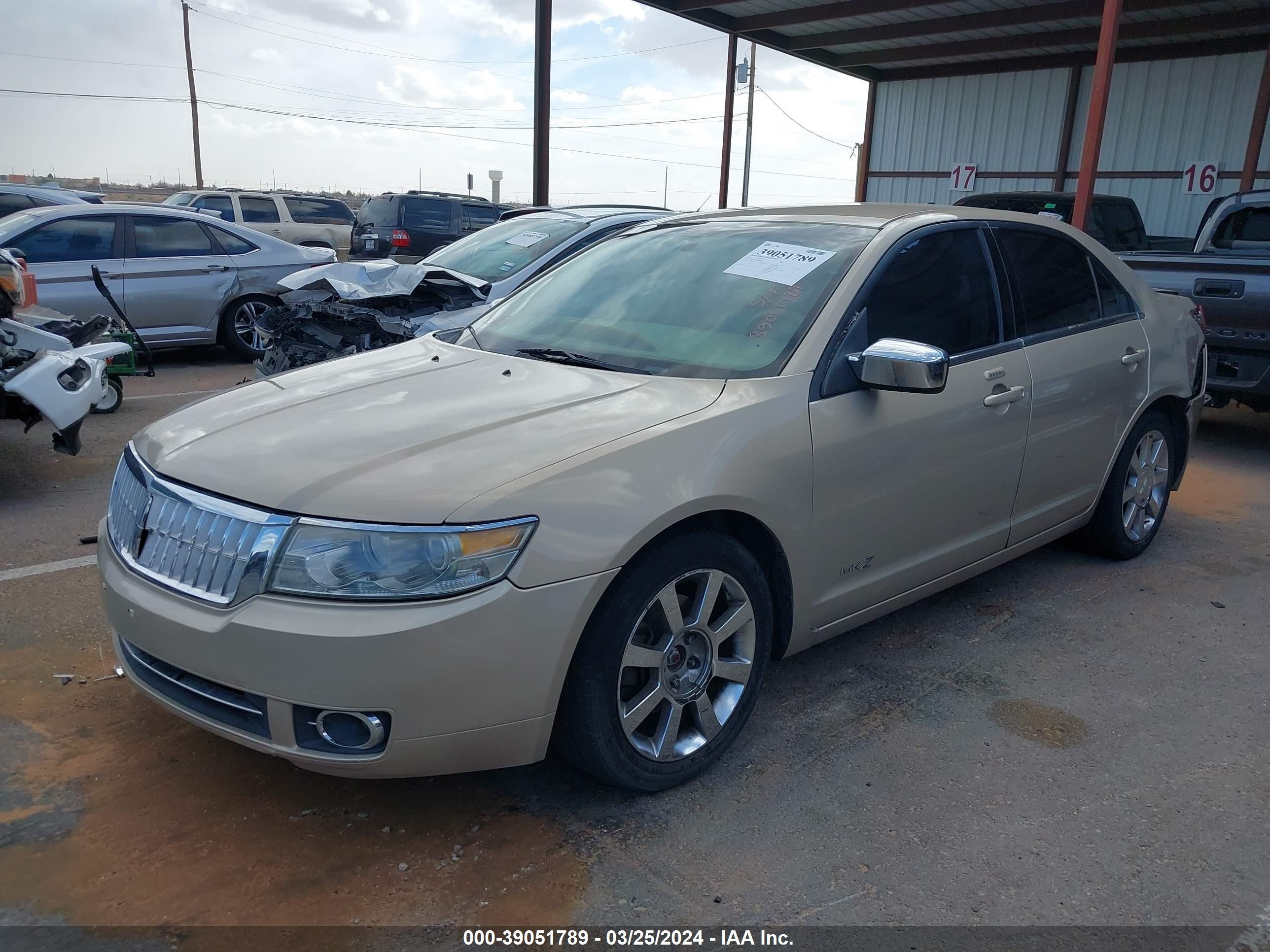 Photo 1 VIN: 3LNHM26T48R659257 - LINCOLN MKZ 