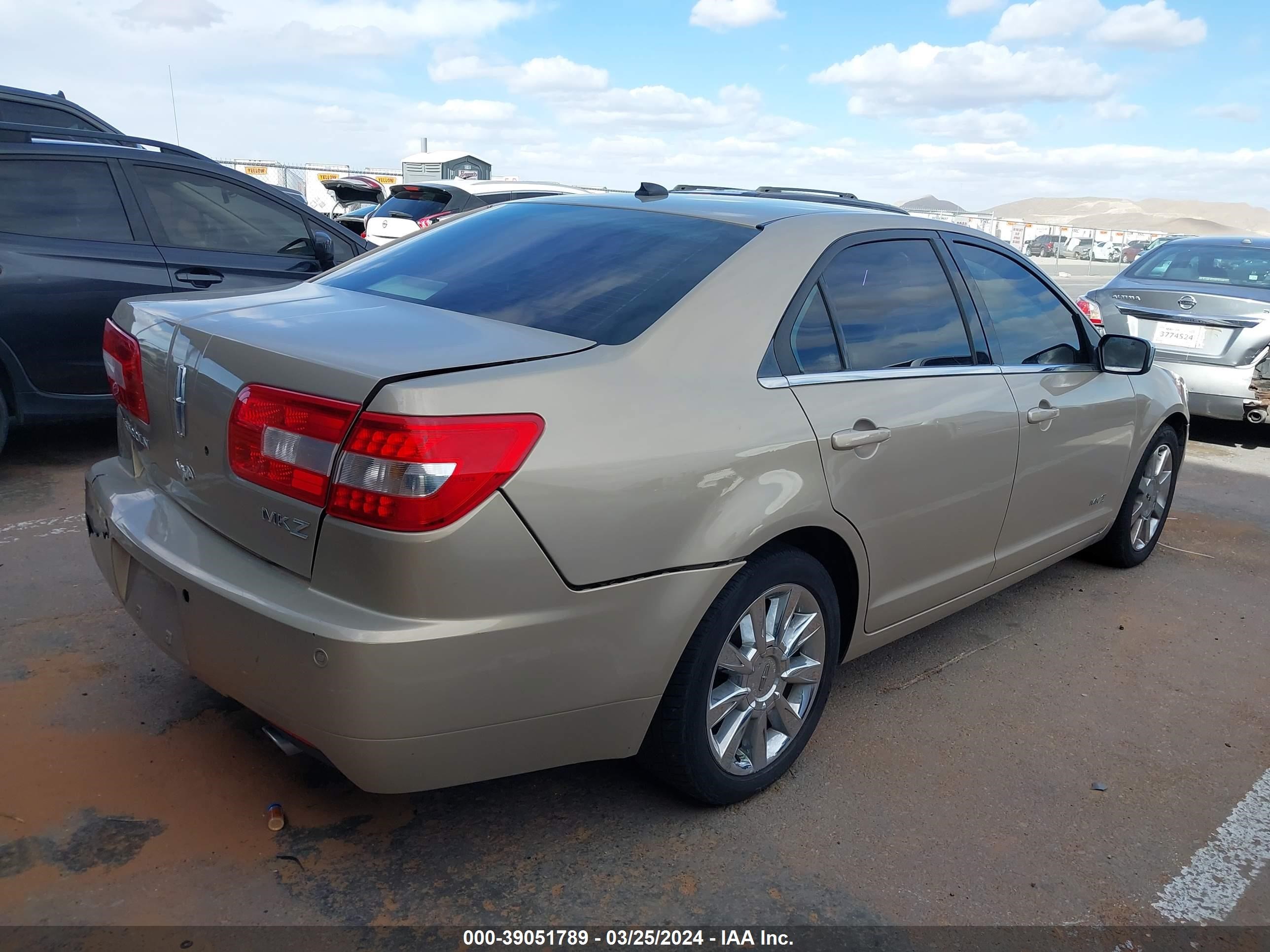 Photo 3 VIN: 3LNHM26T48R659257 - LINCOLN MKZ 