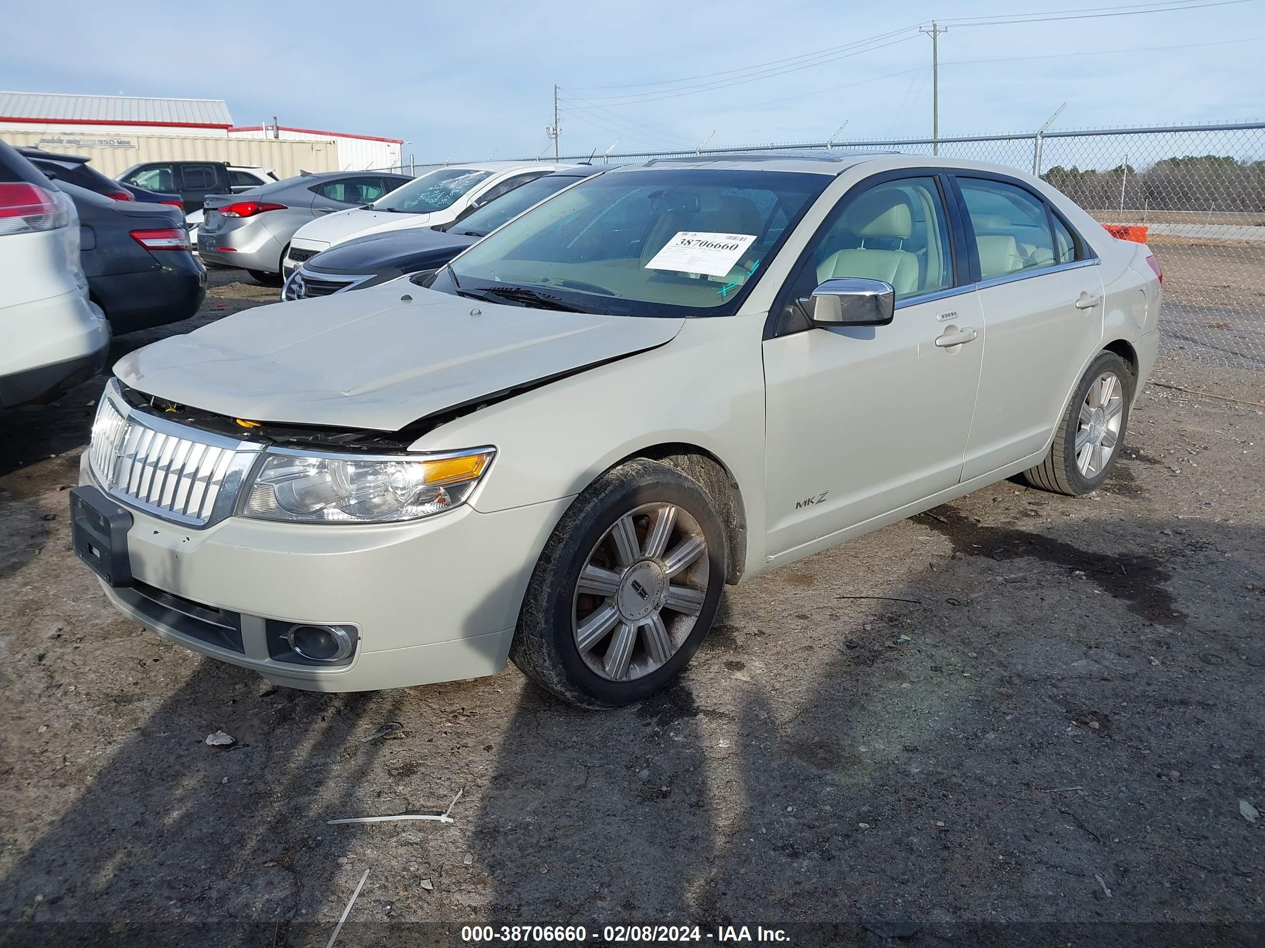 Photo 1 VIN: 3LNHM26T58R608155 - LINCOLN MKZ 