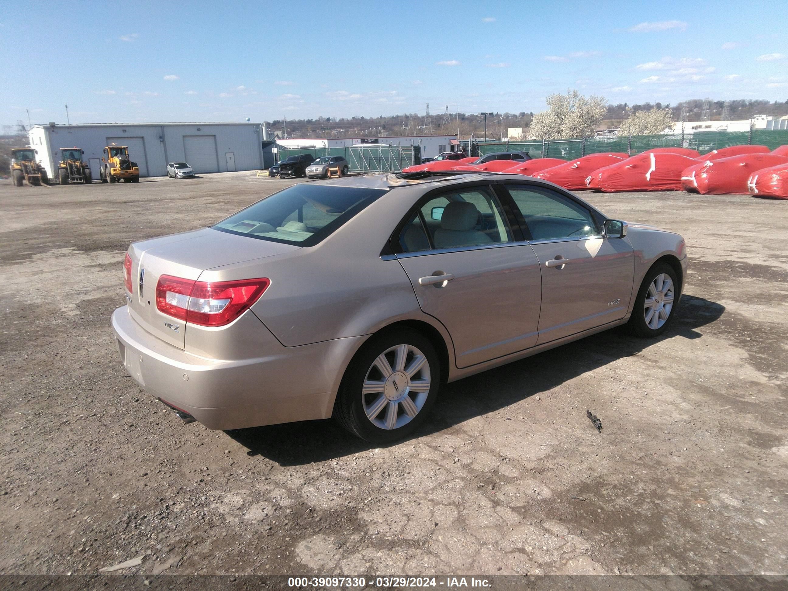 Photo 3 VIN: 3LNHM26T58R653869 - LINCOLN MKZ 