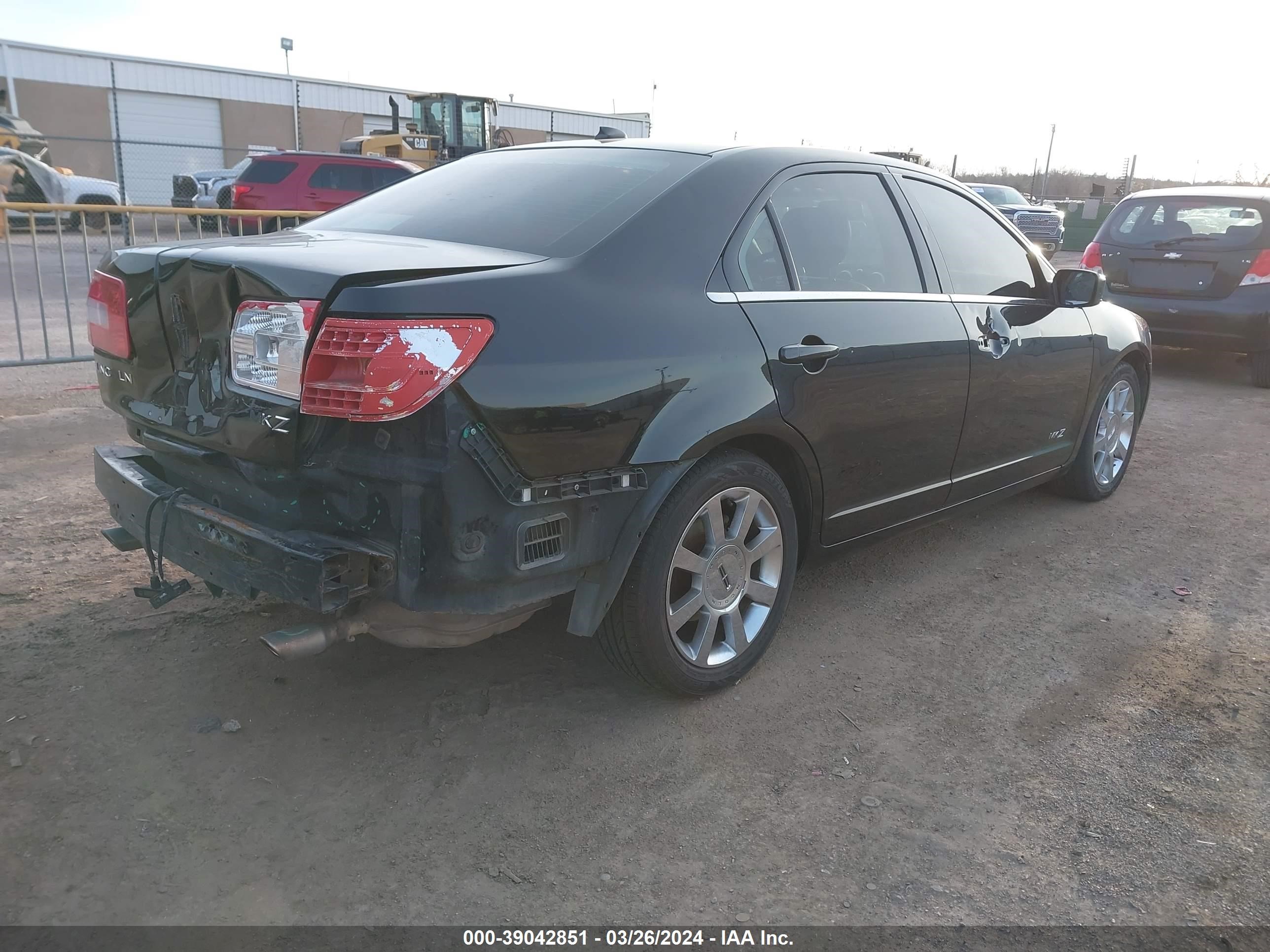 Photo 3 VIN: 3LNHM26T67R610494 - LINCOLN MKZ 