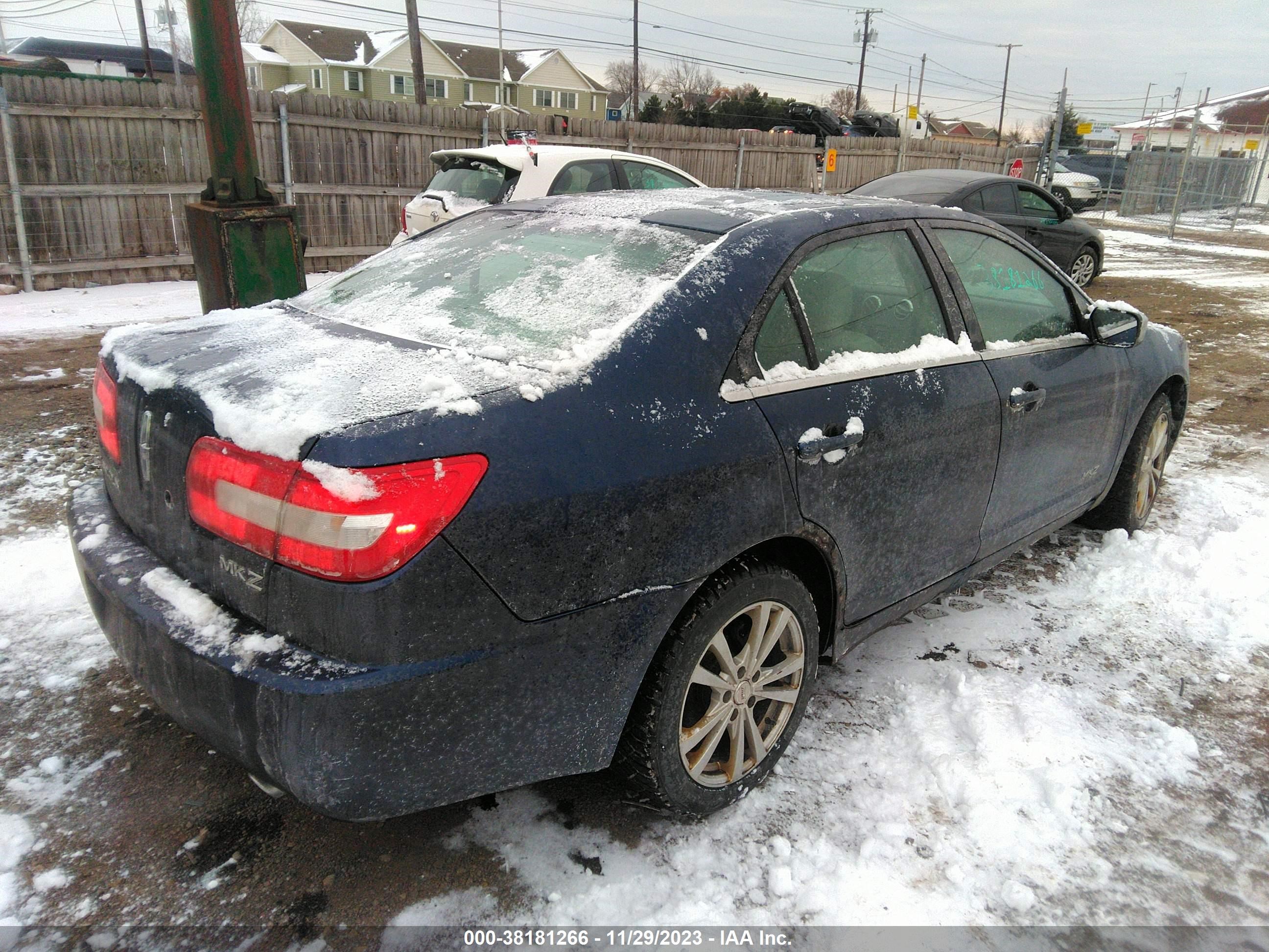 Photo 3 VIN: 3LNHM26T77R622752 - LINCOLN MKZ 