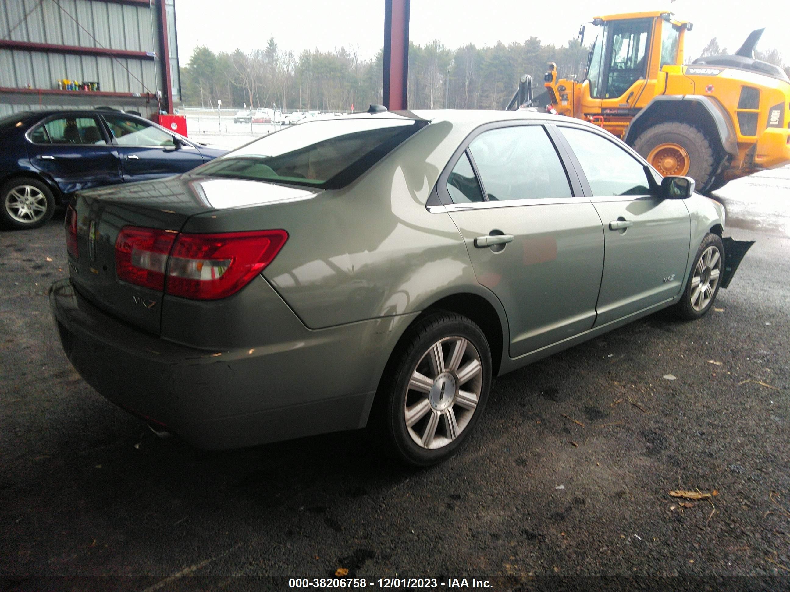 Photo 3 VIN: 3LNHM26T88R604195 - LINCOLN MKZ 