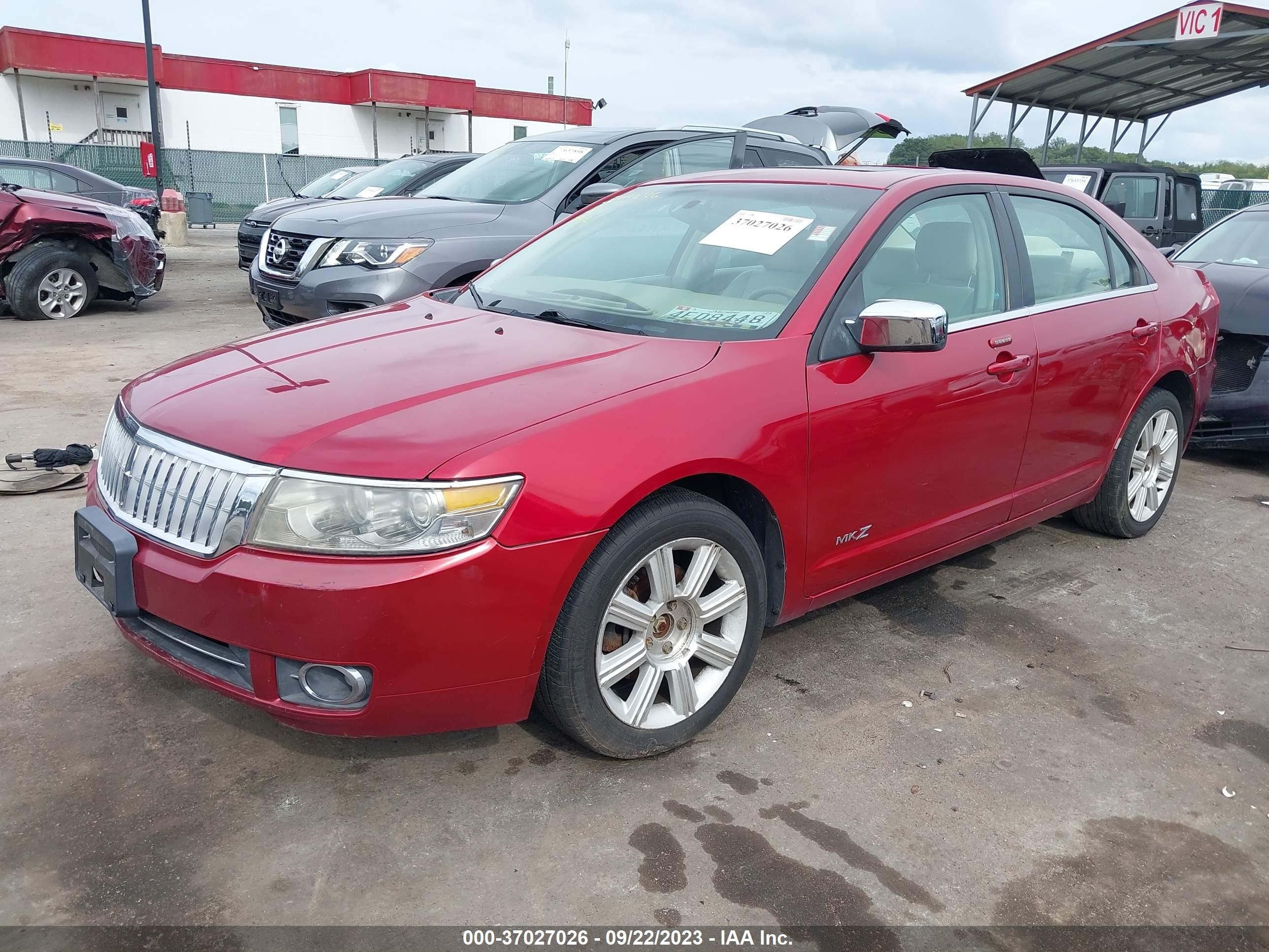 Photo 1 VIN: 3LNHM28T08R607864 - LINCOLN MKZ 