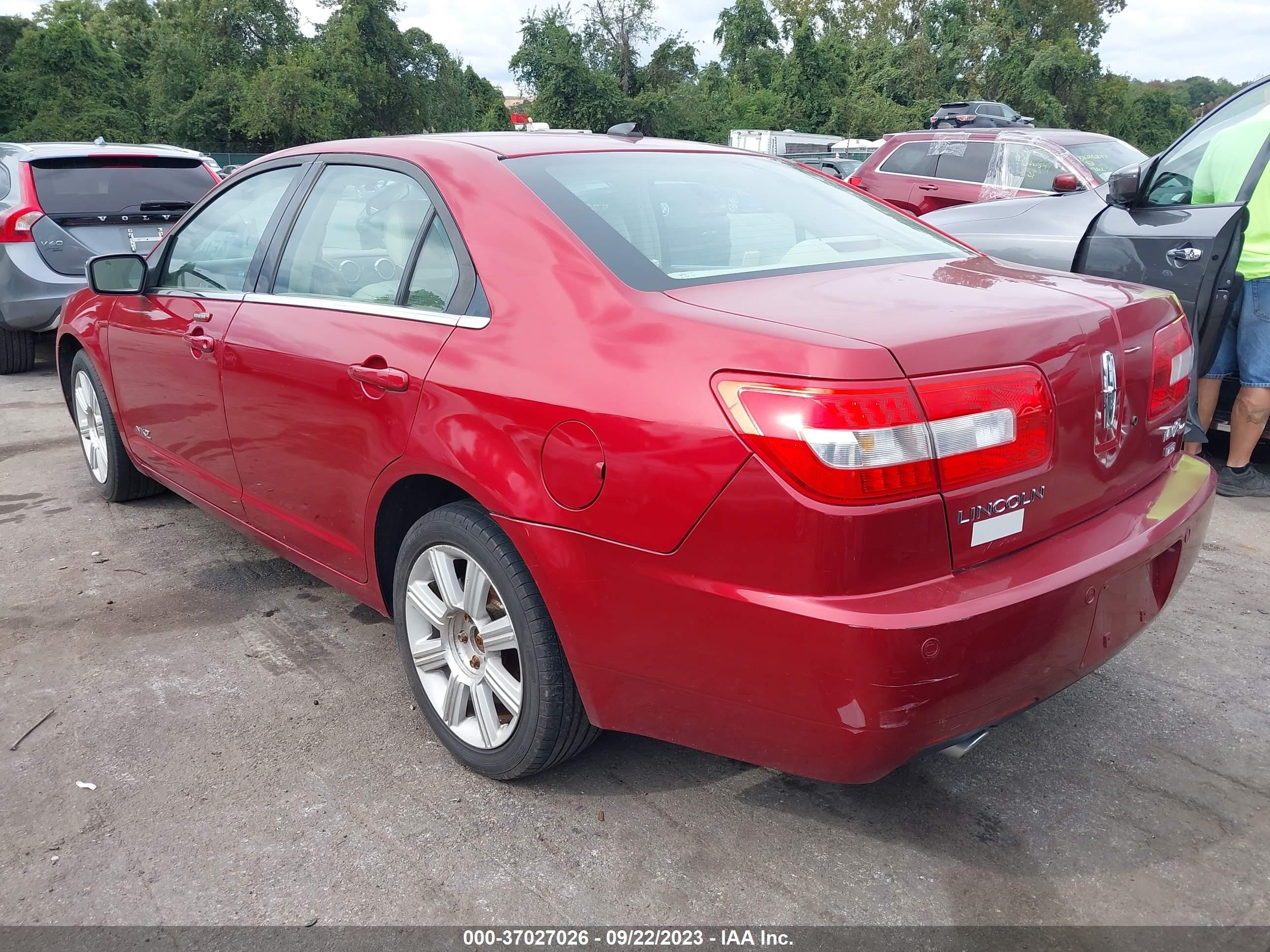 Photo 2 VIN: 3LNHM28T08R607864 - LINCOLN MKZ 