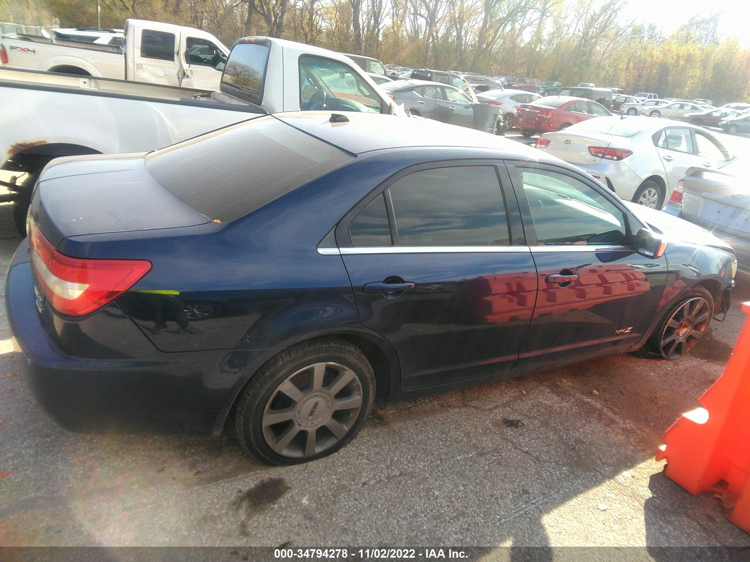 Photo 3 VIN: 3LNHM28T17R646123 - LINCOLN MKZ 