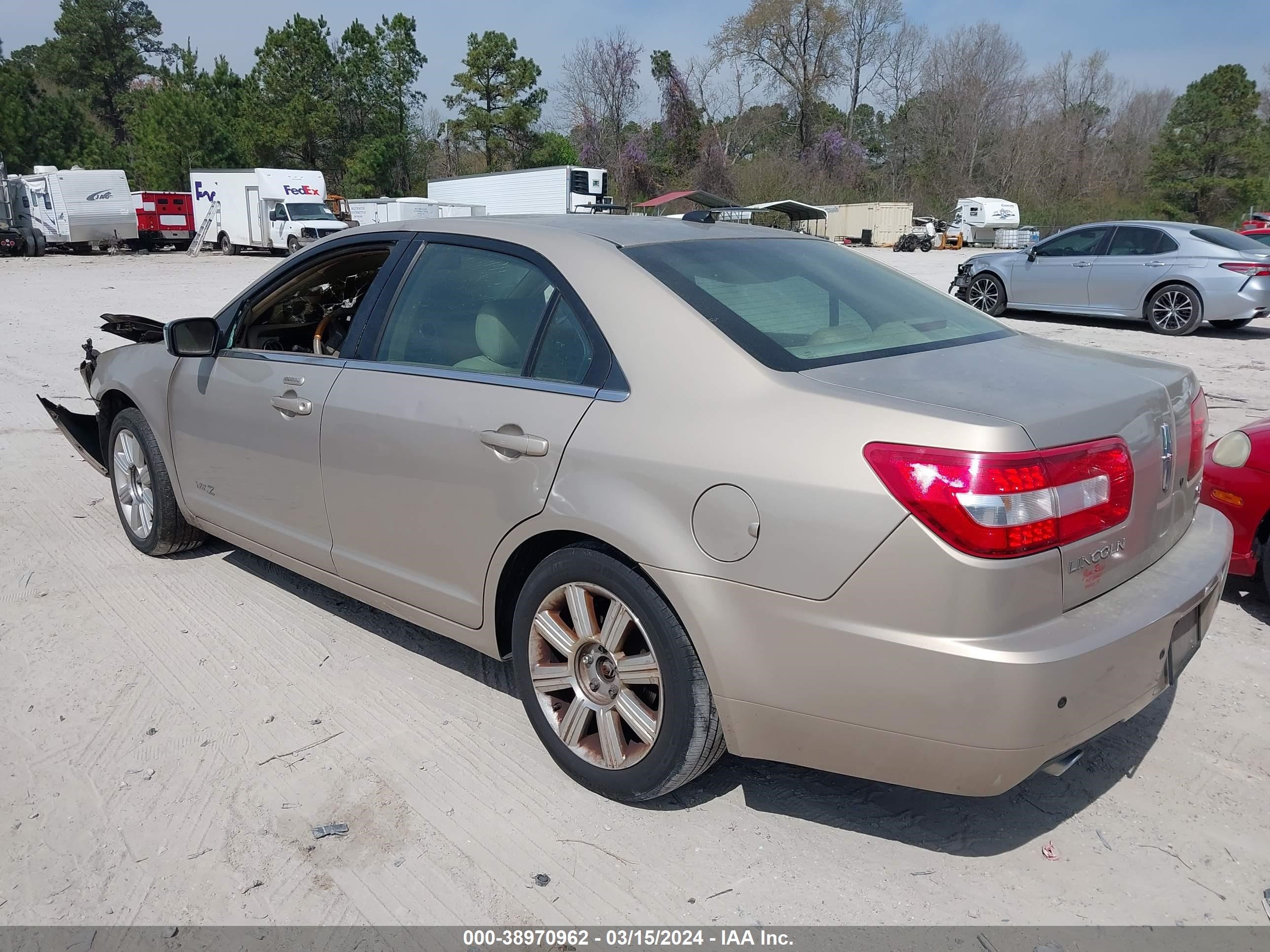 Photo 2 VIN: 3LNHM28T27R631677 - LINCOLN MKZ 