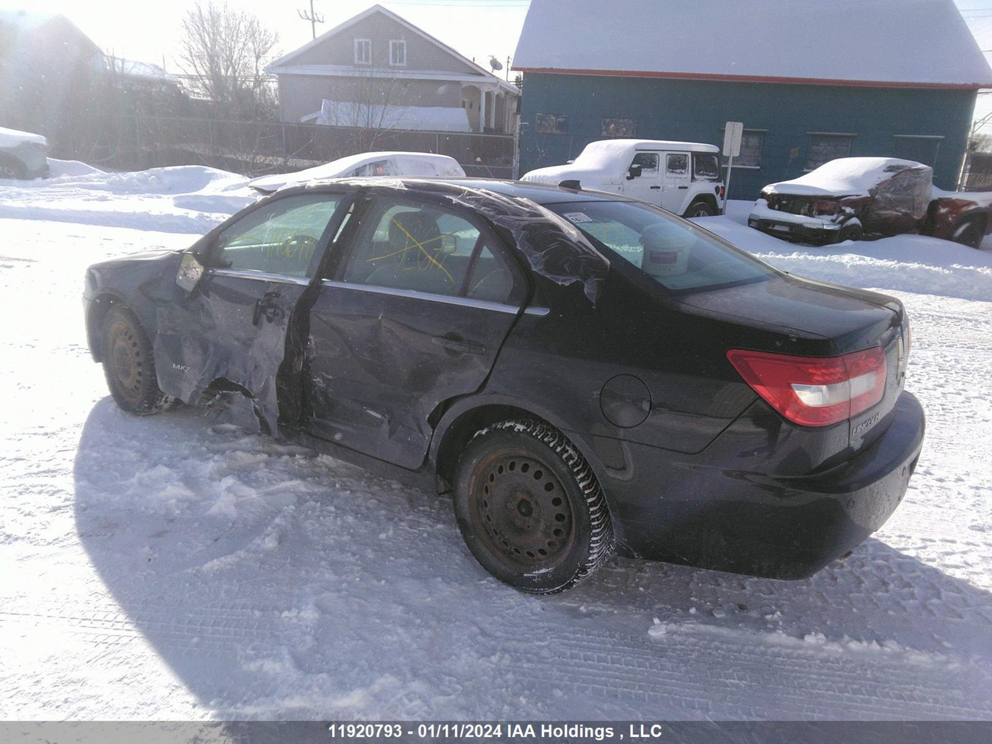 Photo 2 VIN: 3LNHM28T28R658704 - LINCOLN MKZ 