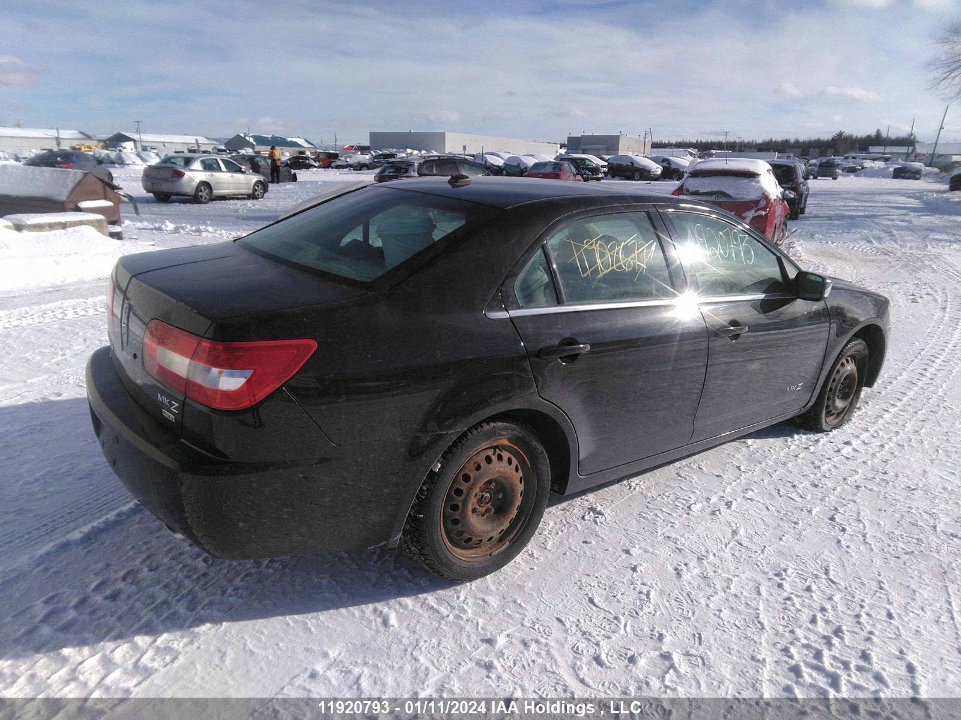 Photo 3 VIN: 3LNHM28T28R658704 - LINCOLN MKZ 