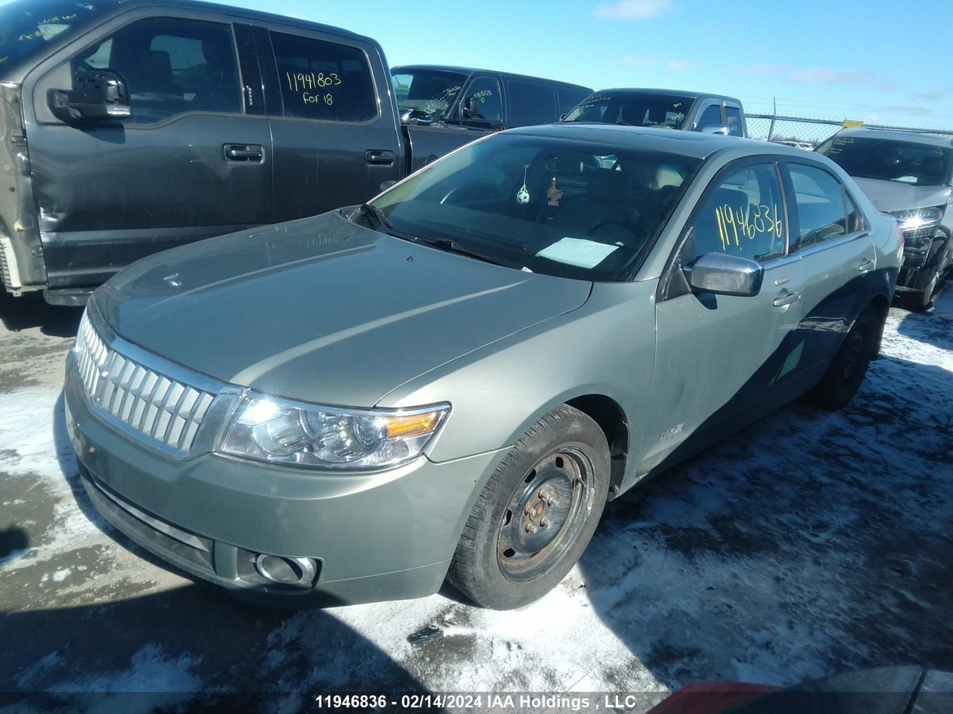 Photo 1 VIN: 3LNHM28T38R612461 - LINCOLN MKZ 