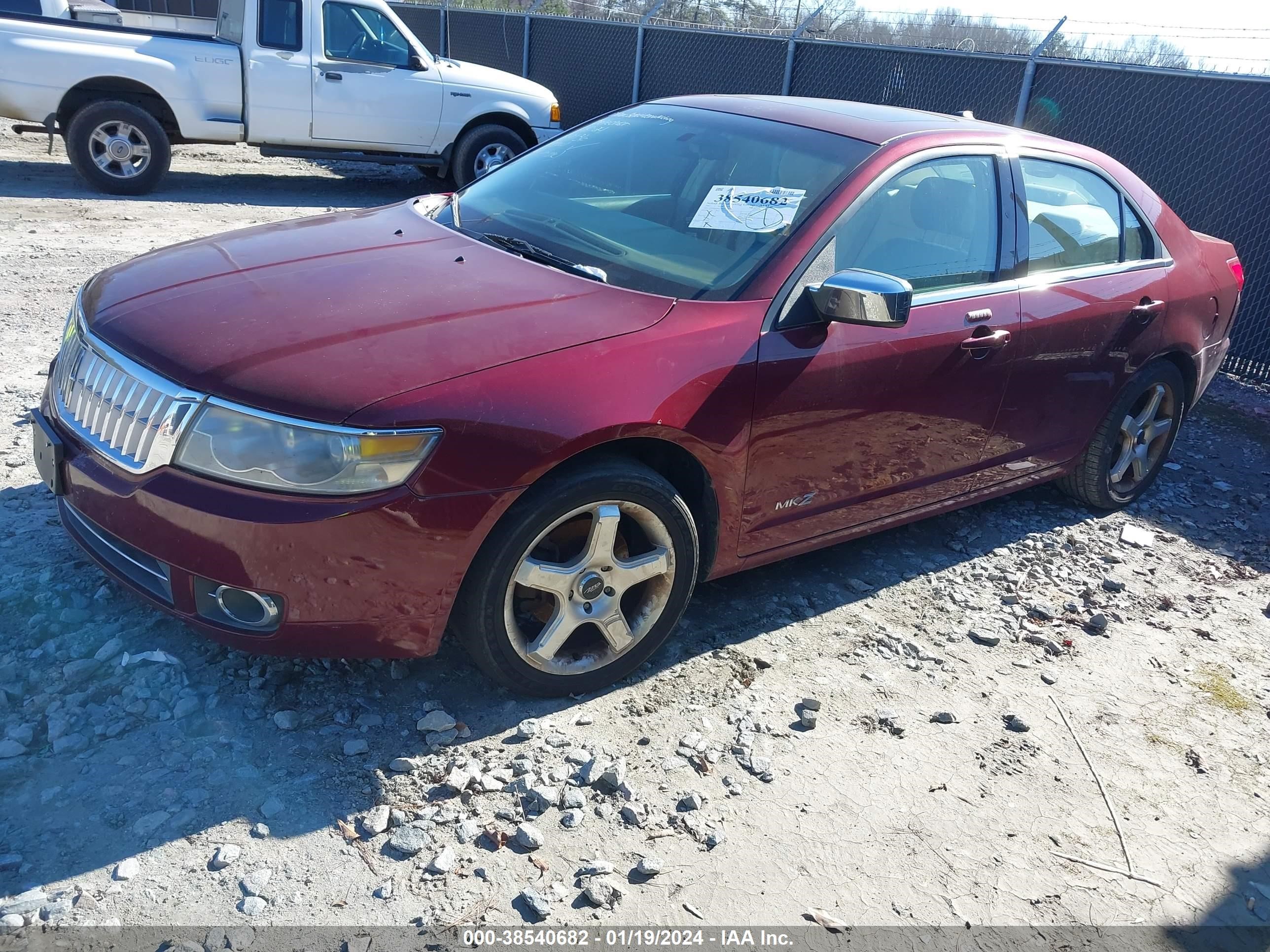 Photo 1 VIN: 3LNHM28T77R619136 - LINCOLN MKZ 