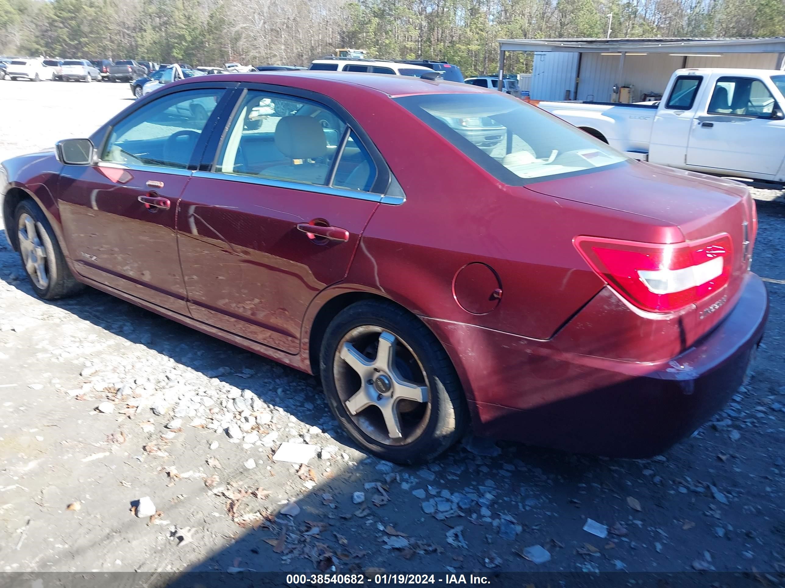 Photo 2 VIN: 3LNHM28T77R619136 - LINCOLN MKZ 