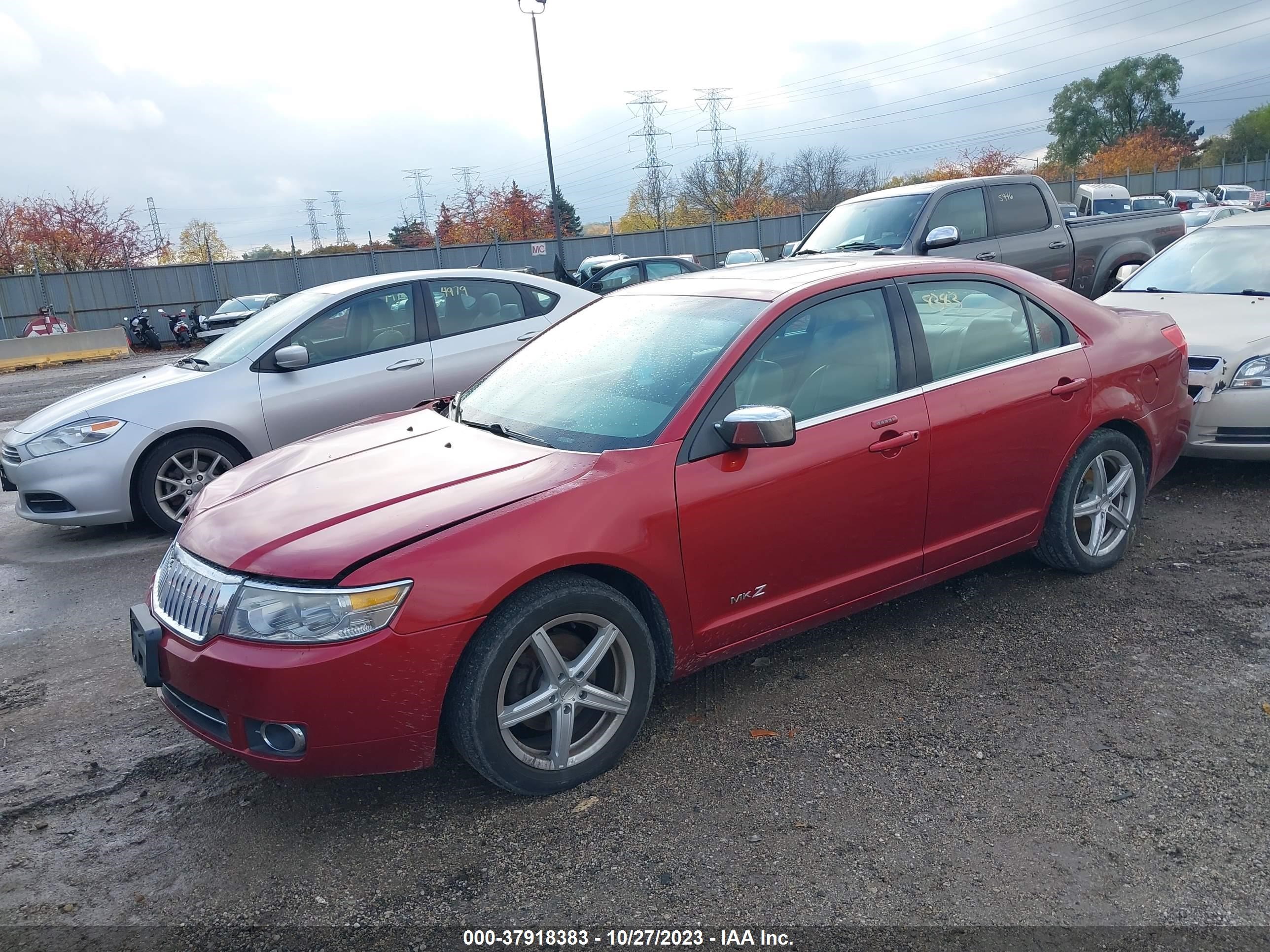 Photo 1 VIN: 3LNHM28T88R627960 - LINCOLN MKZ 