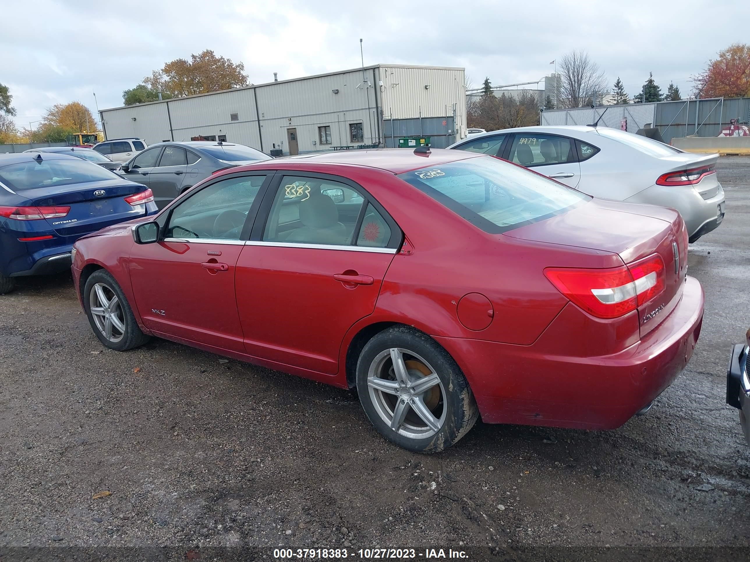 Photo 2 VIN: 3LNHM28T88R627960 - LINCOLN MKZ 