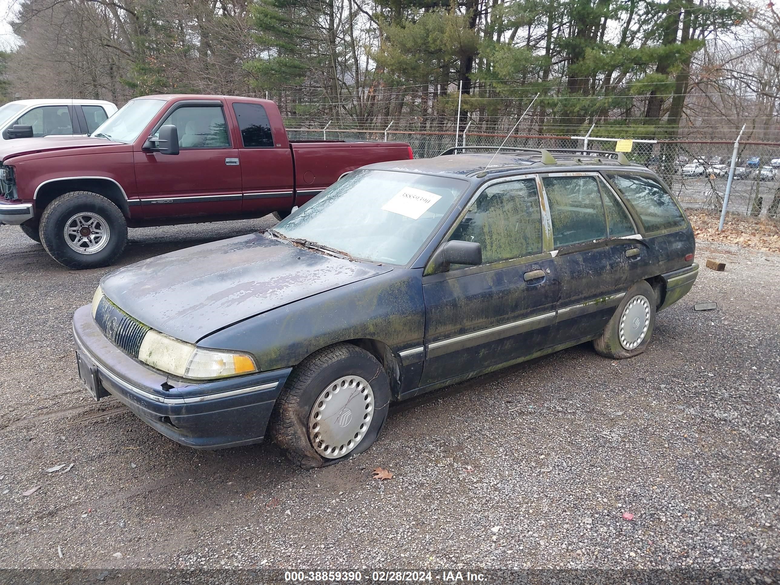 Photo 1 VIN: 3MAPM15J0MR605555 - MERCURY TRACER 