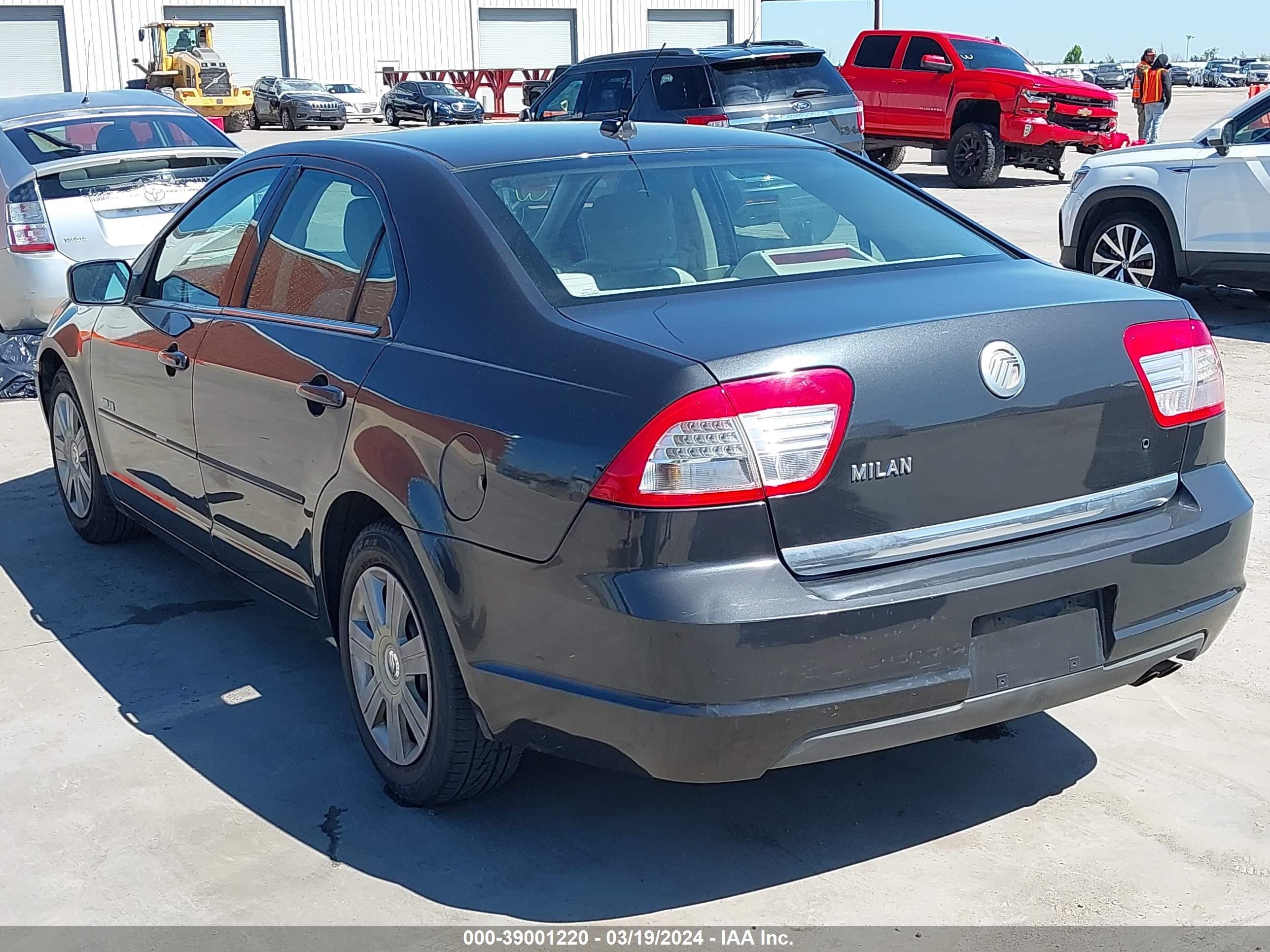 Photo 2 VIN: 3MEHM07Z37R654804 - MERCURY MILAN 