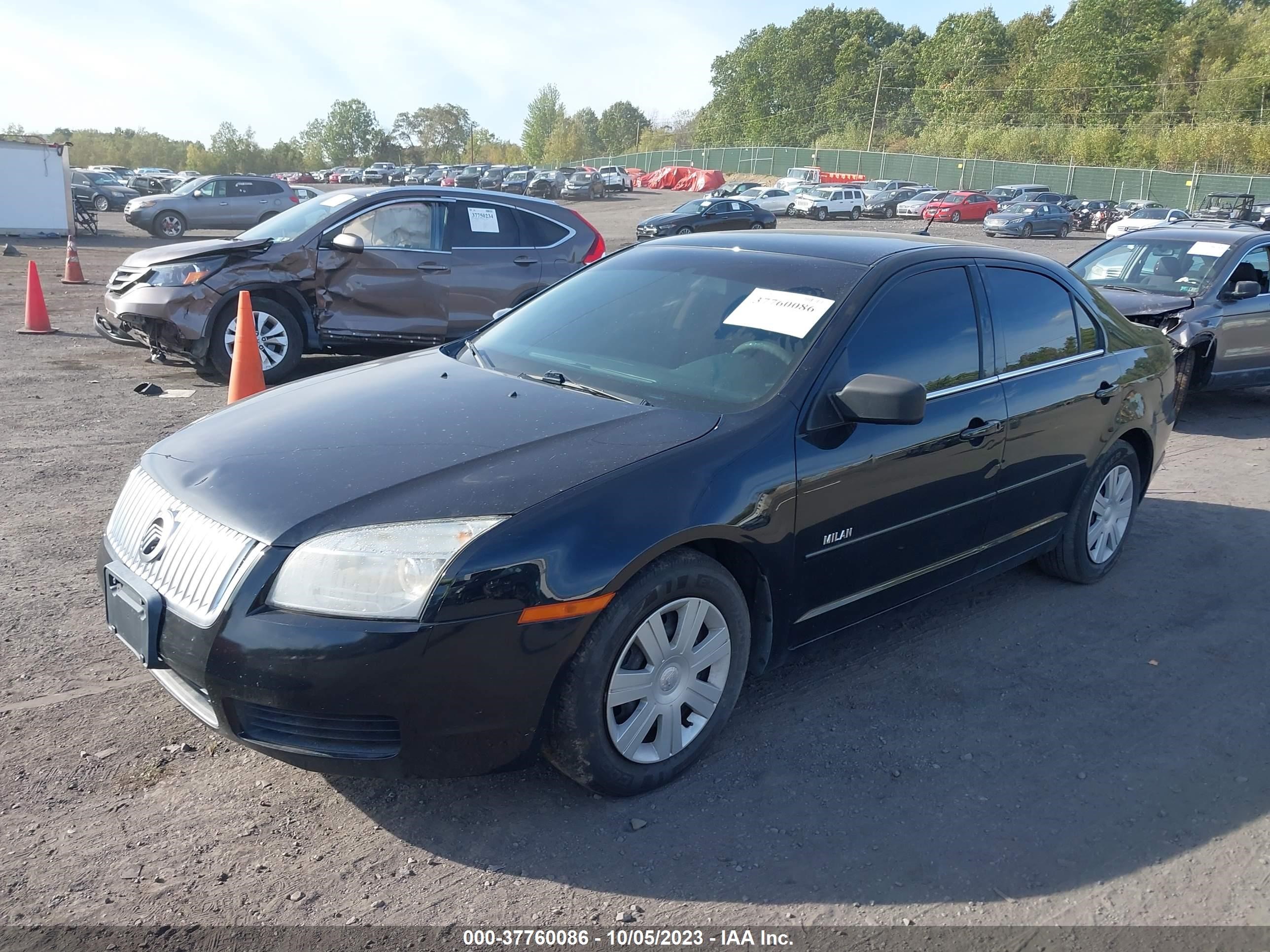 Photo 1 VIN: 3MEHM07Z97R649140 - MERCURY MILAN 