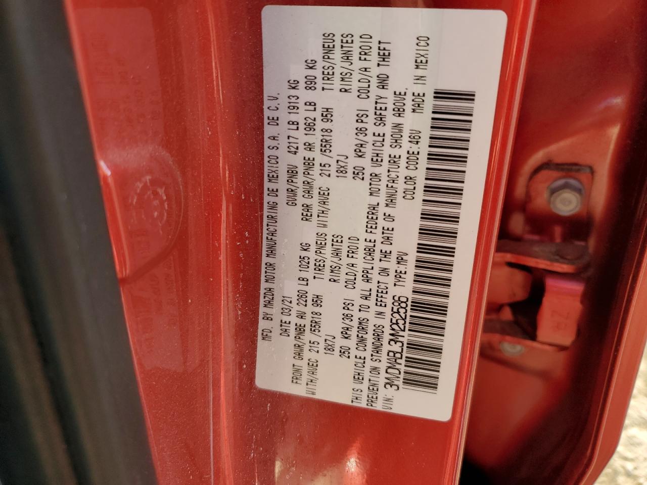 Photo 12 VIN: 3MVDMABL3MM252586 - MAZDA CX-30 