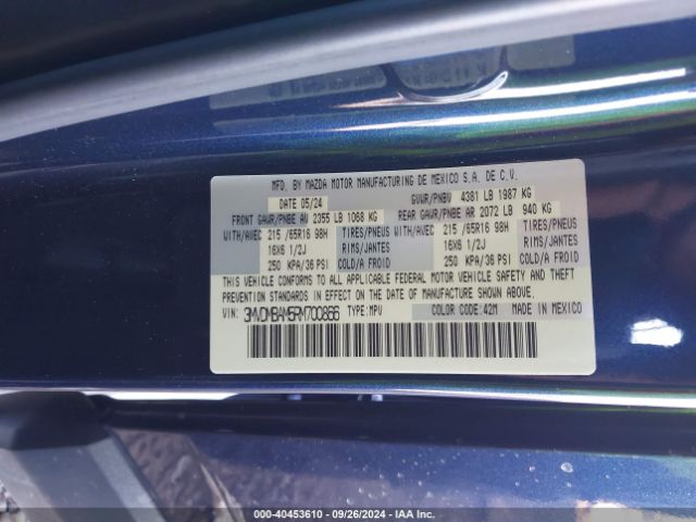 Photo 8 VIN: 3MVDMBAM5RM700866 - MAZDA CX-30 