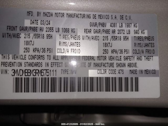 Photo 8 VIN: 3MVDMBBM3RM675111 - MAZDA CX-30 