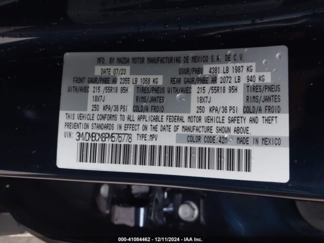 Photo 8 VIN: 3MVDMBCM8PM576778 - MAZDA CX-30 