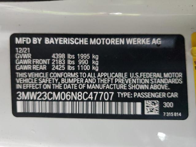 Photo 11 VIN: 3MW23CM06N8C47707 - BMW 2 SERIES 