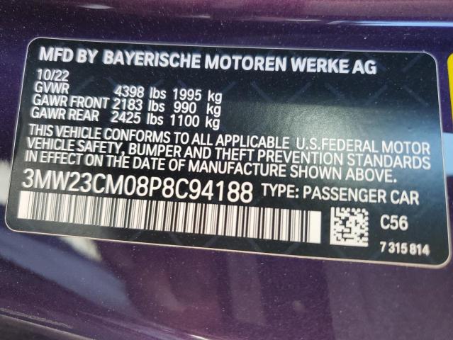 Photo 12 VIN: 3MW23CM08P8C94188 - BMW 2 SERIES 