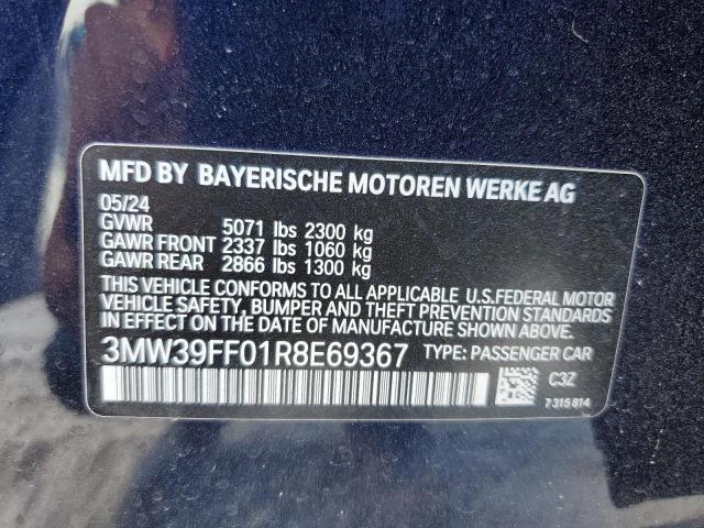 Photo 11 VIN: 3MW39FF01R8E69367 - BMW 330E 