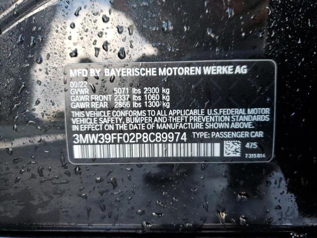 Photo 11 VIN: 3MW39FF02P8C89974 - BMW 3 SERIES 