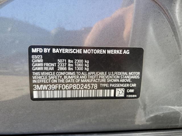 Photo 12 VIN: 3MW39FF06P8D24578 - BMW 330E 