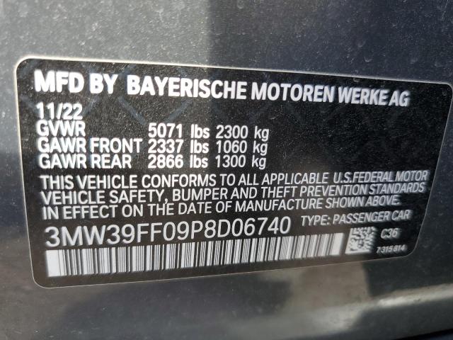 Photo 11 VIN: 3MW39FF09P8D06740 - BMW 3 SERIES 