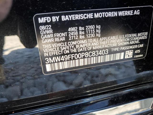 Photo 12 VIN: 3MW49FF00P8C83403 - BMW M340XI 