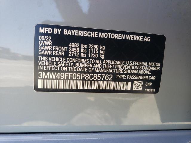 Photo 11 VIN: 3MW49FF05P8C85762 - BMW M340XI 