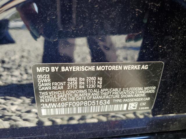 Photo 11 VIN: 3MW49FF09P8D51634 - BMW M340I 