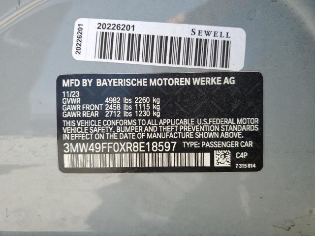 Photo 11 VIN: 3MW49FF0XR8E18597 - BMW M340XI 