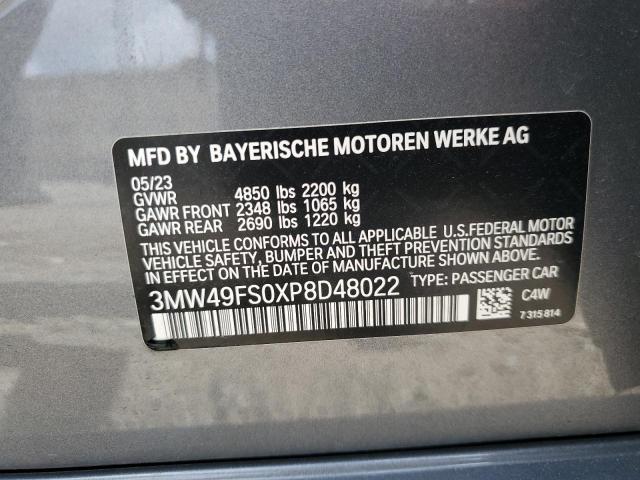 Photo 12 VIN: 3MW49FS0XP8D48022 - BMW M3 