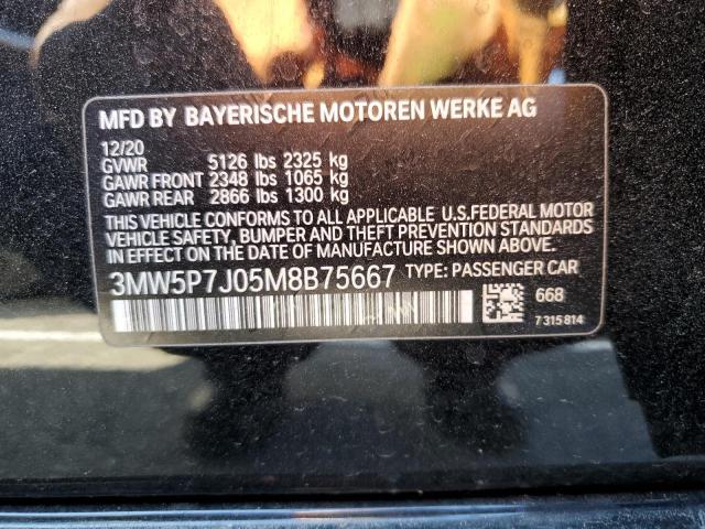 Photo 12 VIN: 3MW5P7J05M8B75667 - BMW 330E 