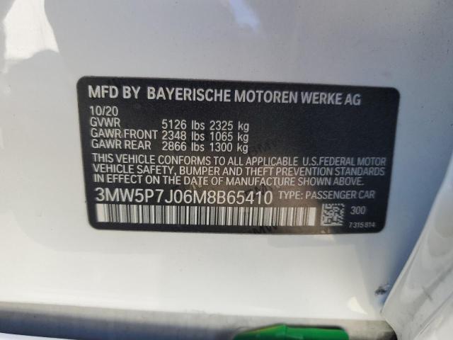 Photo 11 VIN: 3MW5P7J06M8B65410 - BMW 330E 