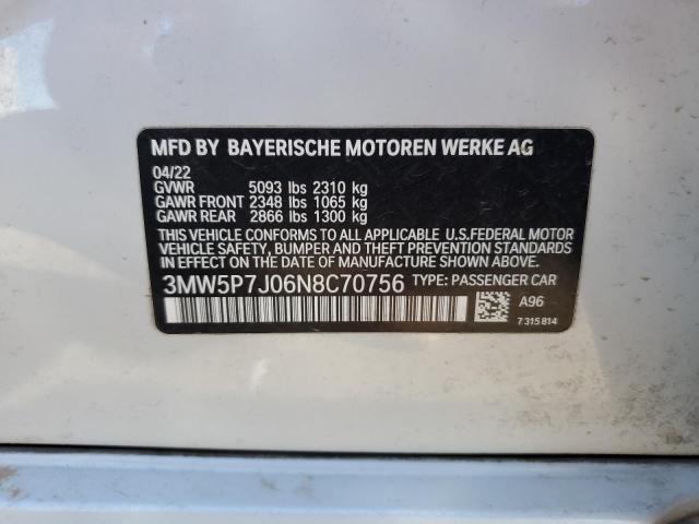 Photo 11 VIN: 3MW5P7J06N8C70756 - BMW 330E 