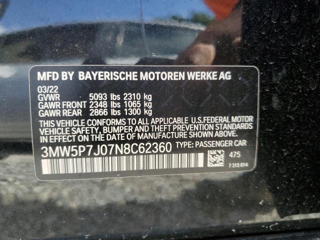 Photo 11 VIN: 3MW5P7J07N8C62360 - BMW 330E 